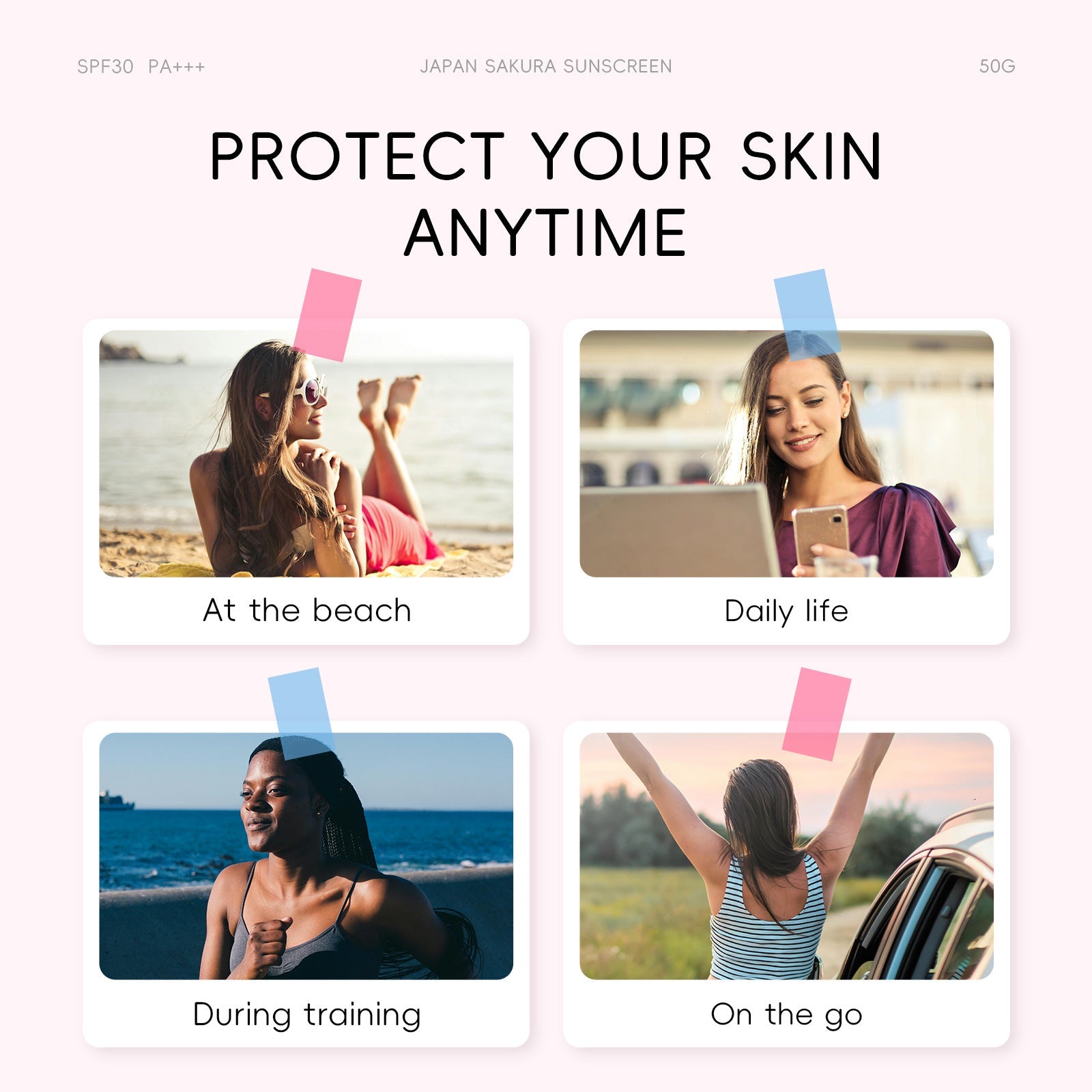 Cherry Blossom SPF30 Sunscreen